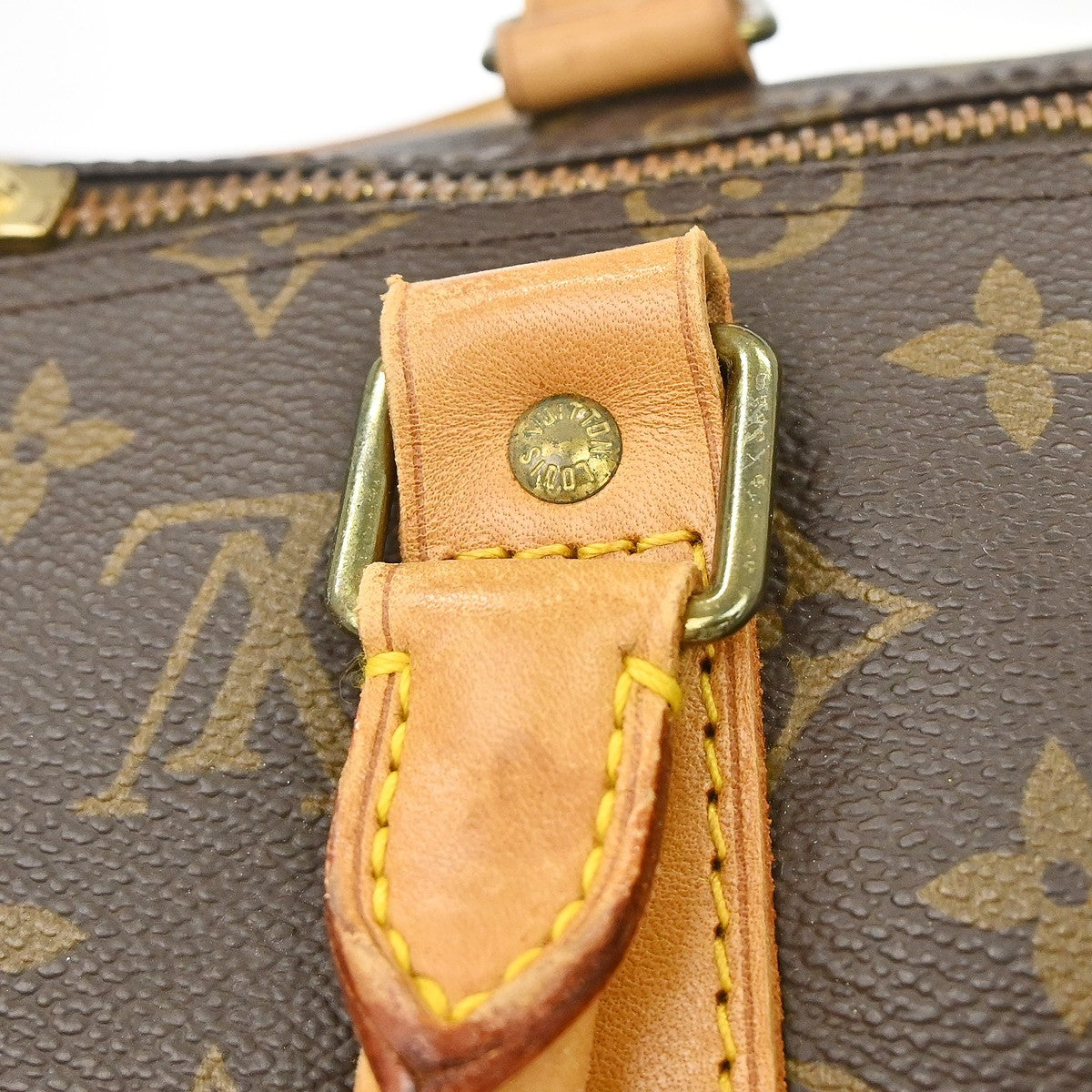 Louis Vuitton Keepall 50 Vintage Travel Bag in Brown Monogram Canvas