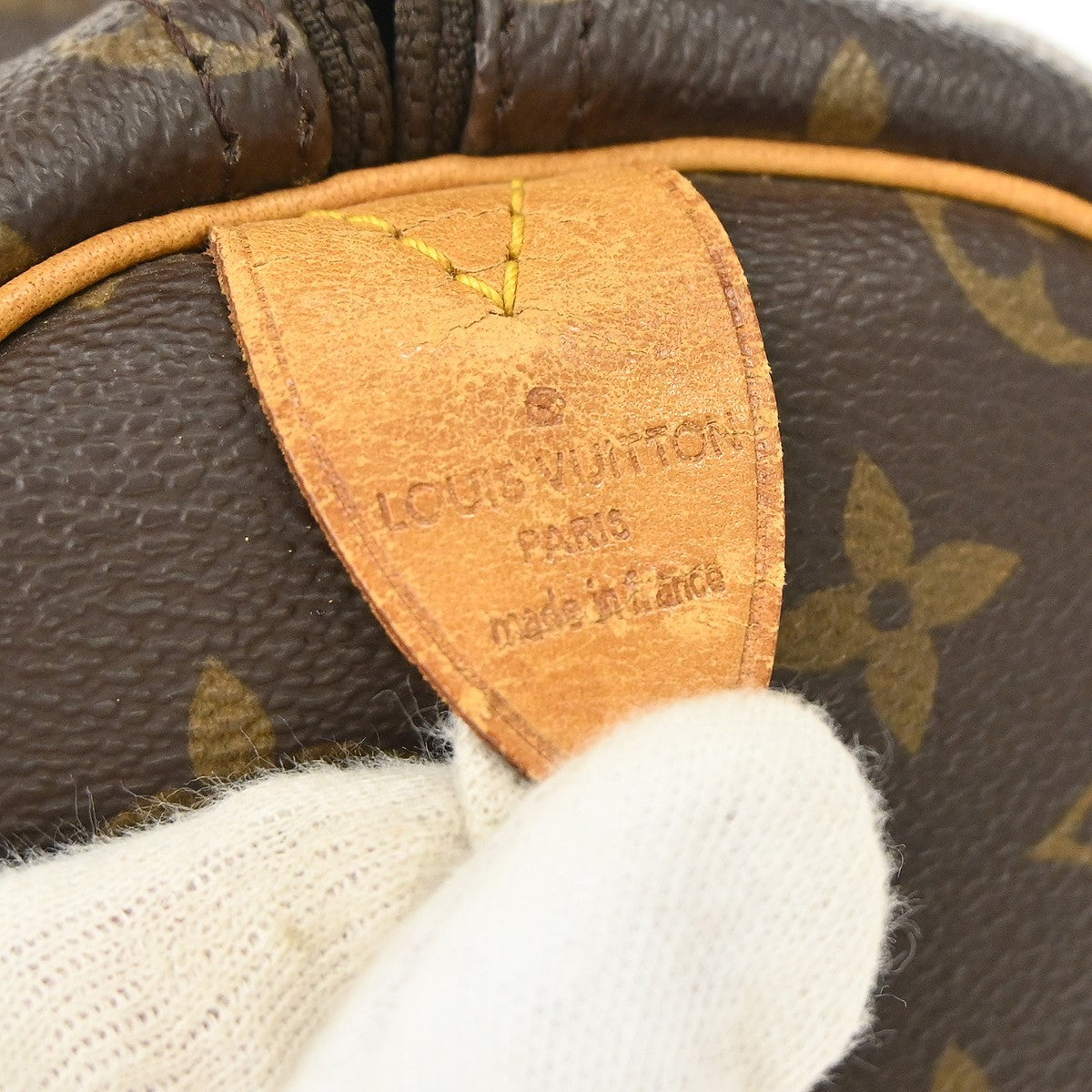 Louis Vuitton Keepall 50 Vintage Travel Bag in Brown Monogram Canvas