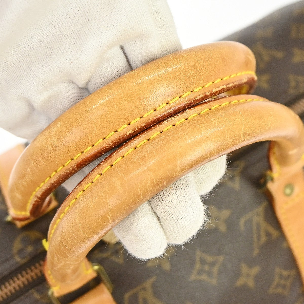Louis Vuitton Keepall 50 Vintage Travel Bag in Brown Monogram Canvas
