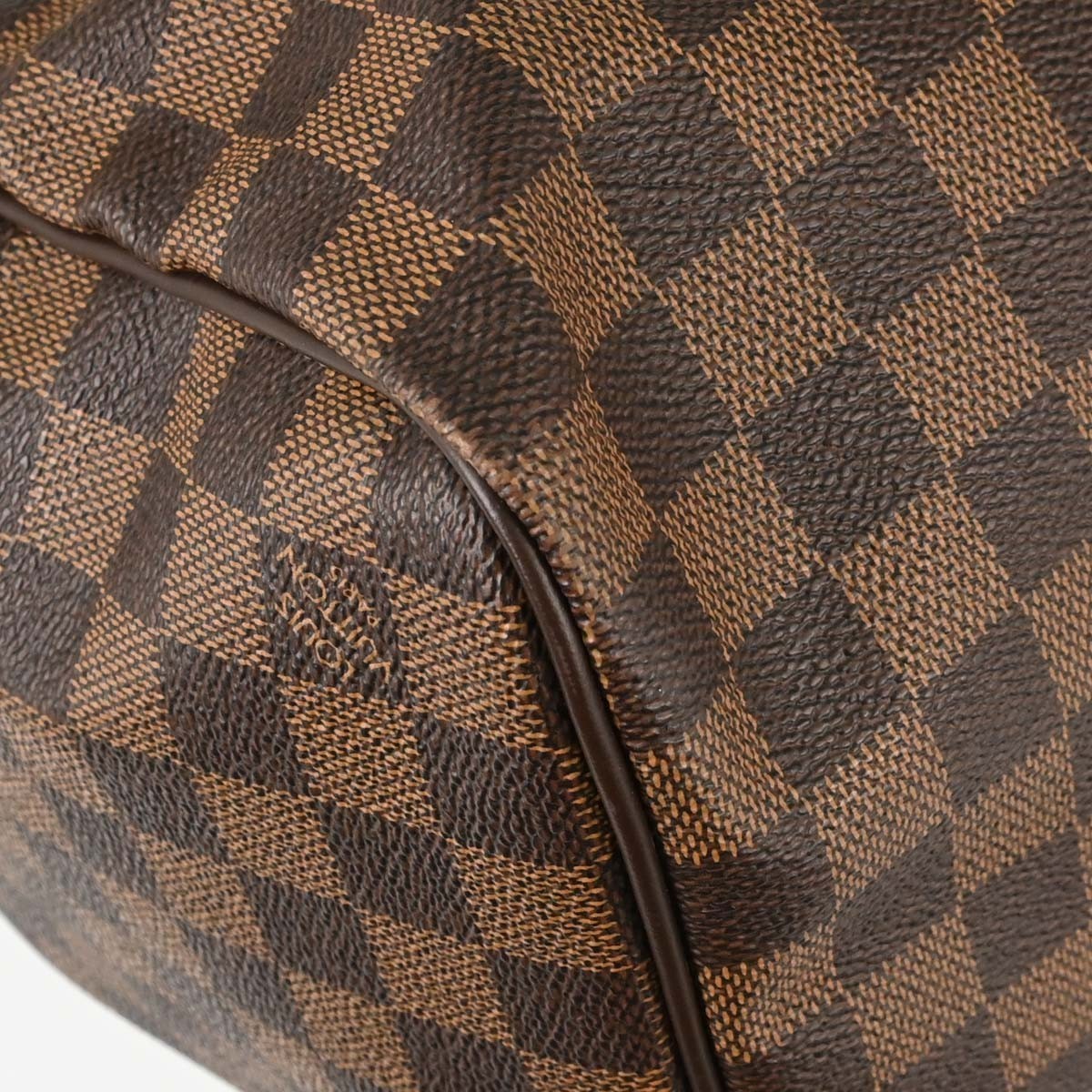 Louis Vuitton Keepall 50 Vintage Travel Bag in Brown Damier Ebène Canvas