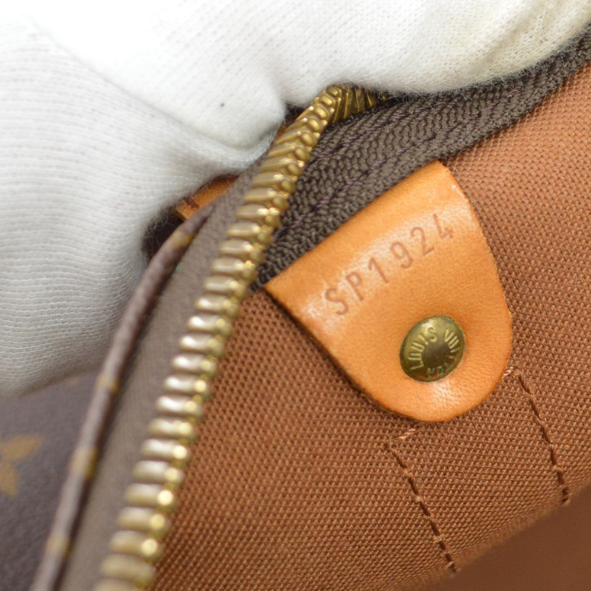 Louis Vuitton Keepall 55 Vintage Travel Bag in Brown Monogram Canvas