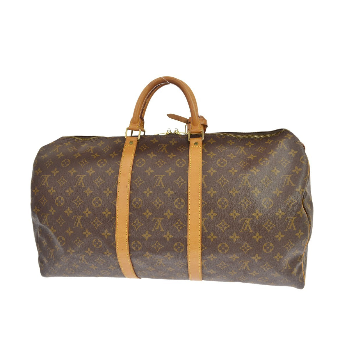 Louis Vuitton Keepall 55 Vintage Travel Bag in Brown Monogram Canvas