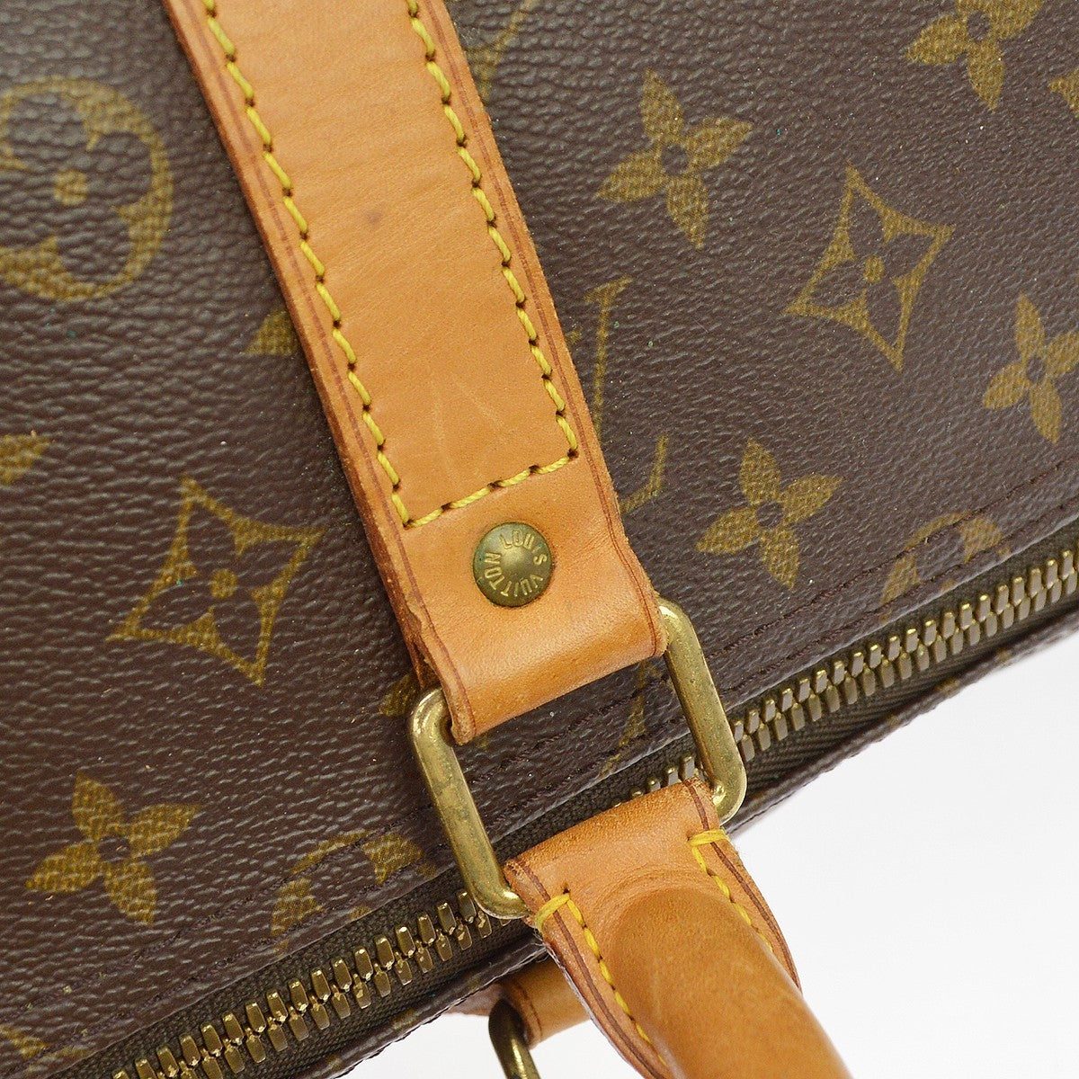 Louis Vuitton Keepall 55 Vintage Travel Bag in Brown Monogram Canvas