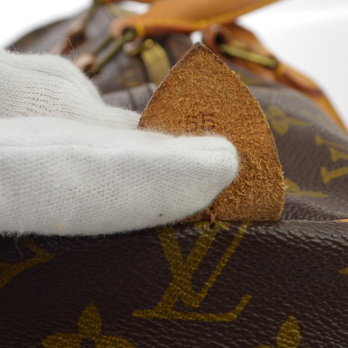 Louis Vuitton Keepall 55 Vintage Travel Bag in Brown Monogram Canvas