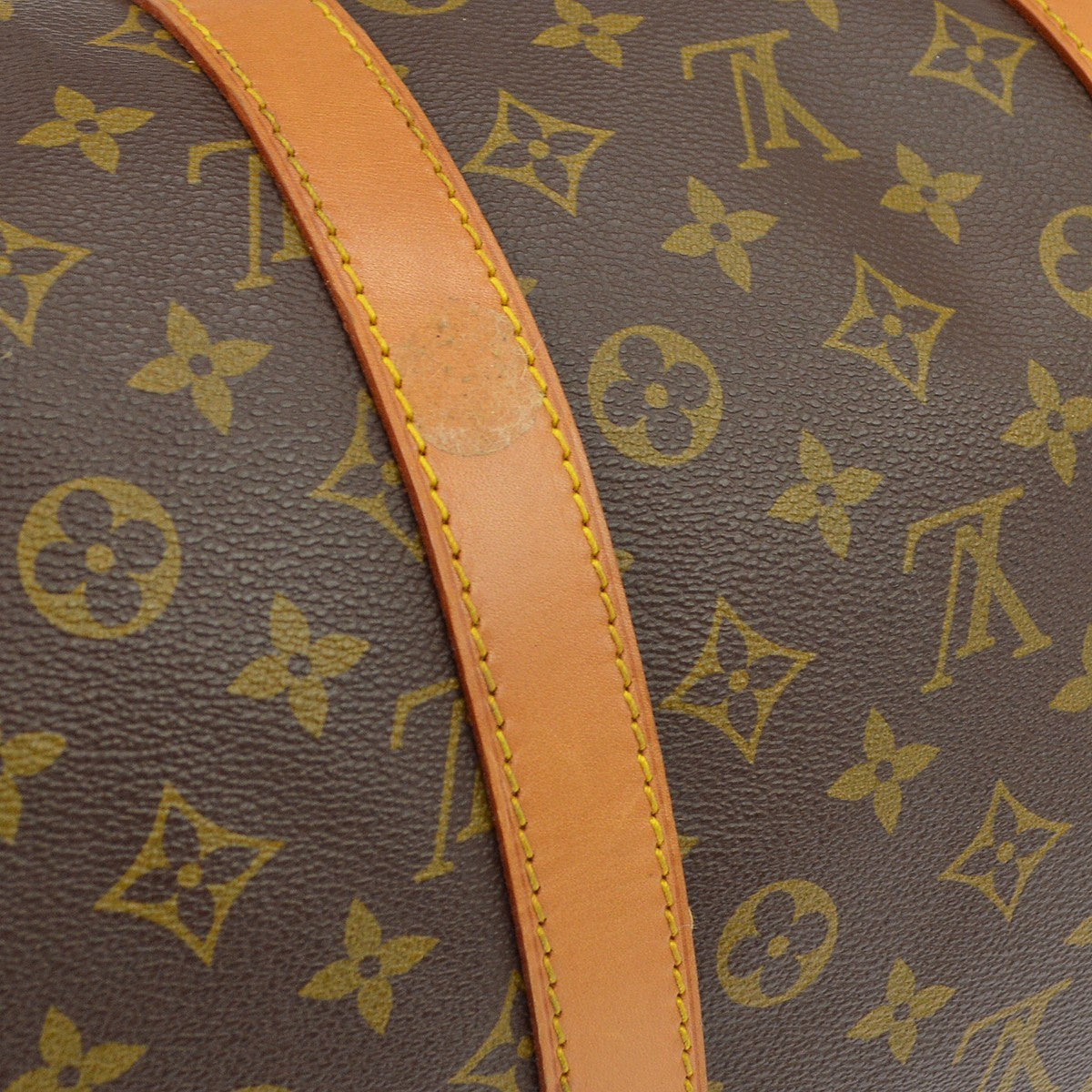 Louis Vuitton Keepall 55 Vintage Travel Bag in Brown Monogram Canvas