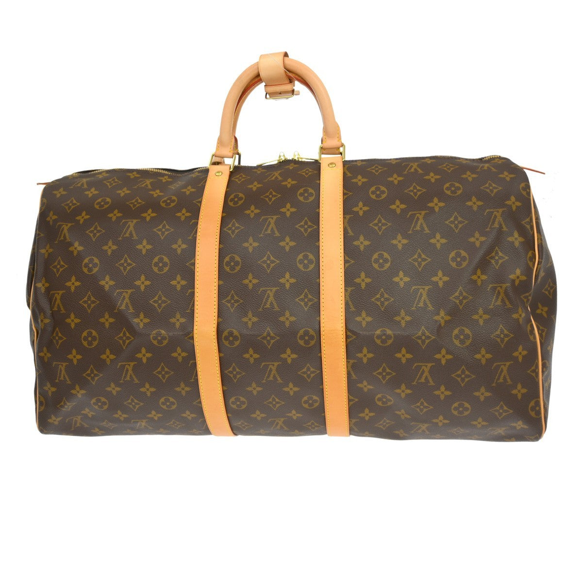 Louis Vuitton Keepall 55 Vintage Travel Bag in Brown Monogram Canvas