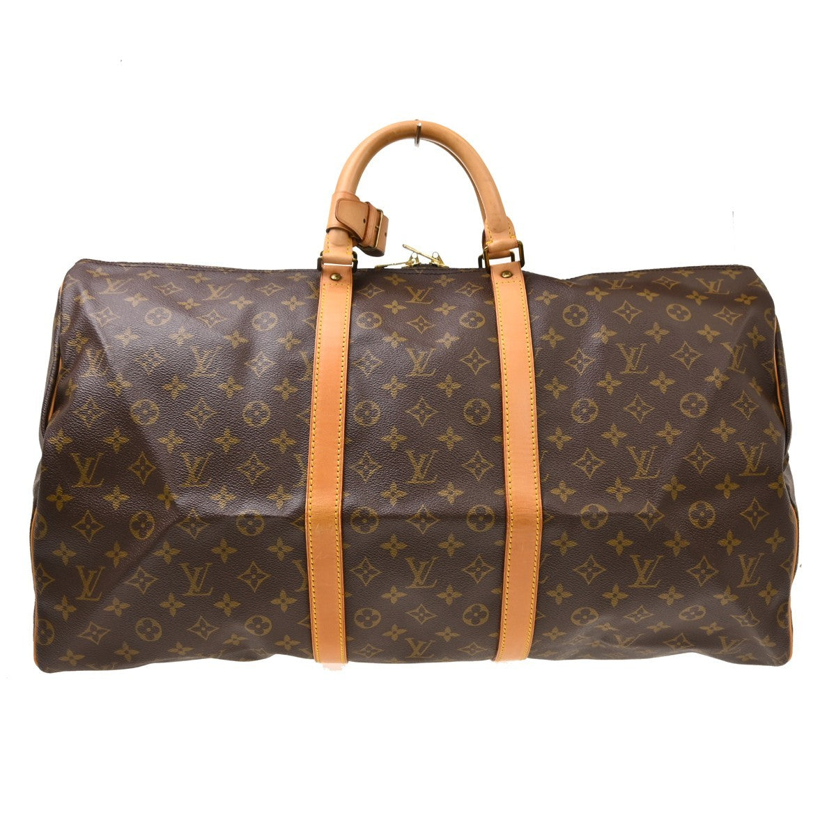 Louis Vuitton Keepall 55 Vintage Travel Bag in Brown Monogram Canvas