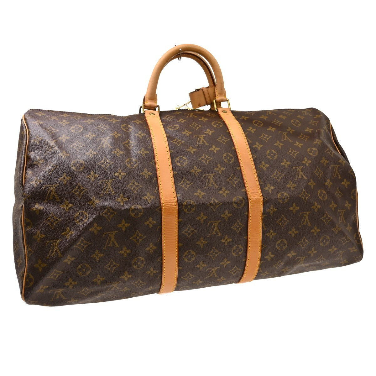 Louis Vuitton Keepall 55 Vintage Travel Bag in Brown Monogram Canvas