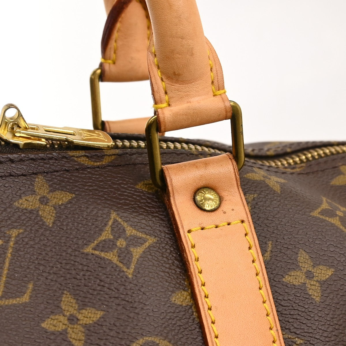 Louis Vuitton Keepall 55 Vintage Travel Bag in Brown Monogram Canvas
