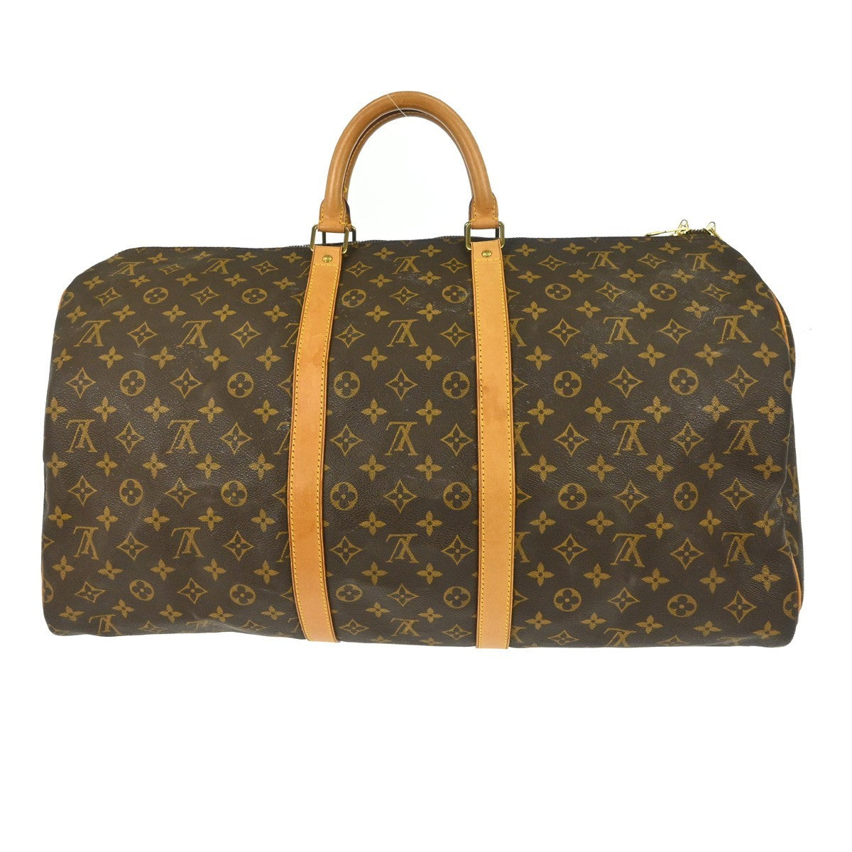 Louis Vuitton Keepall 55 Vintage Travel Bag in Brown Monogram Canvas