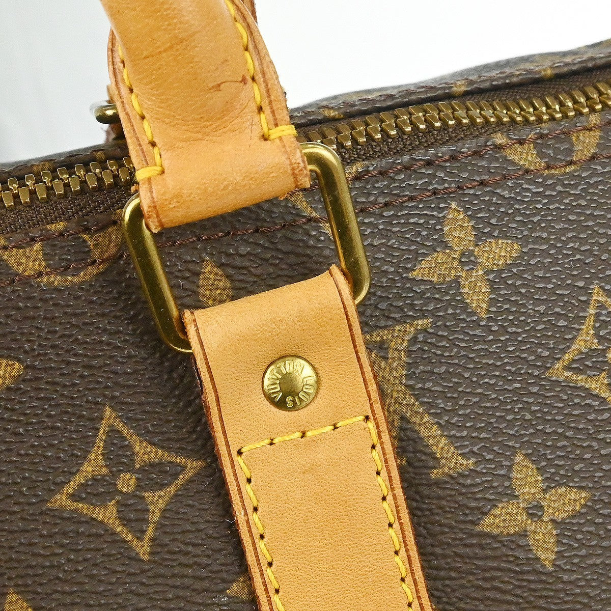 Louis Vuitton Keepall 55 Vintage Travel Bag in Brown Monogram Canvas