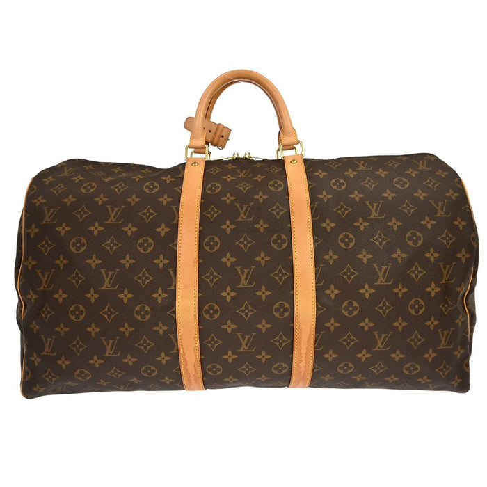 Louis Vuitton Keepall 55 Vintage Travel Bag in Brown Monogram Canvas