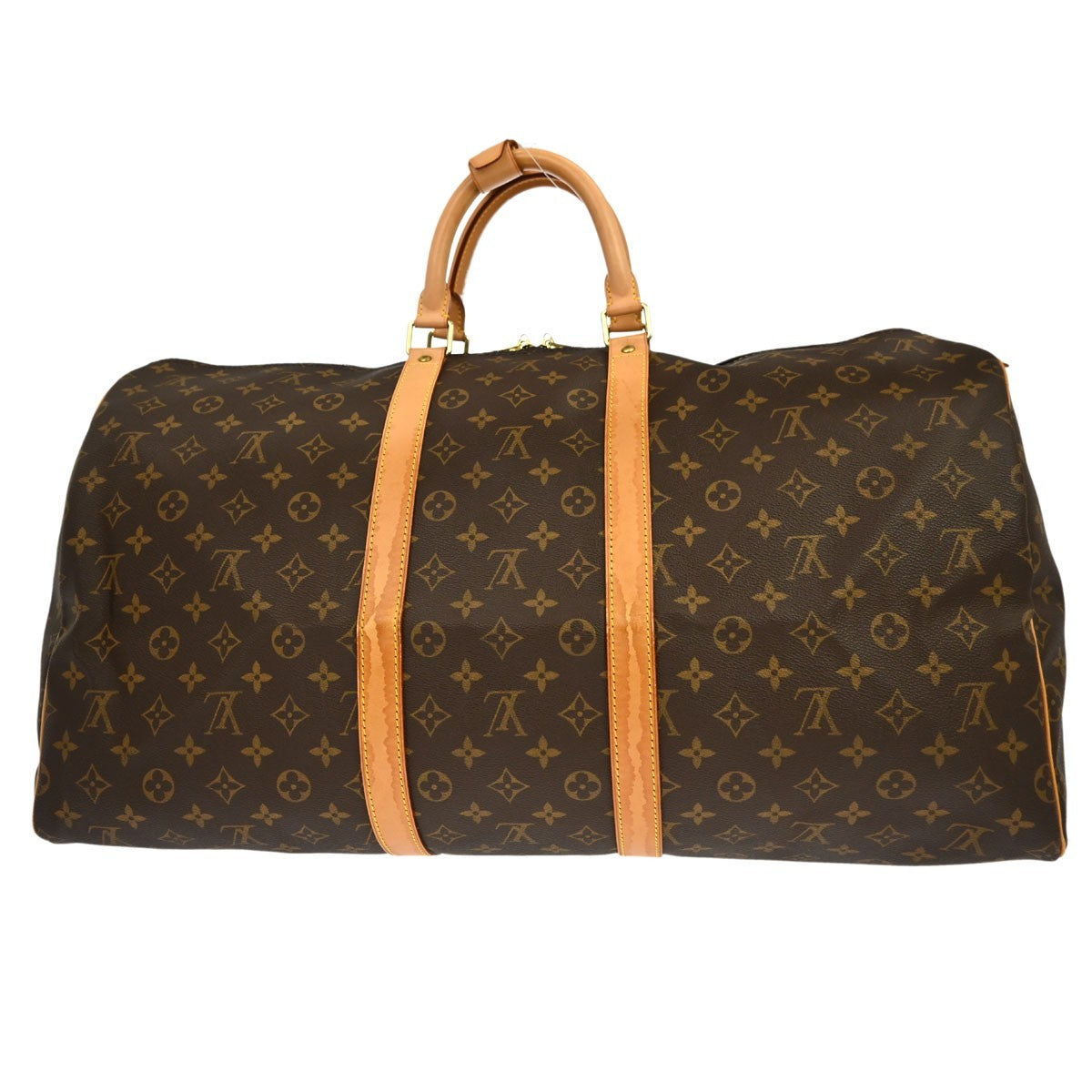 Louis Vuitton Keepall 55 Vintage Travel Bag in Brown Monogram Canvas