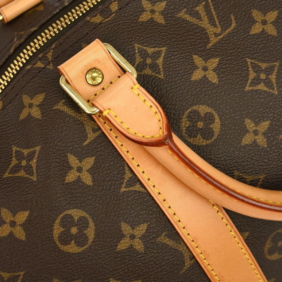 Louis Vuitton Keepall 55 Vintage Travel Bag in Brown Monogram Canvas