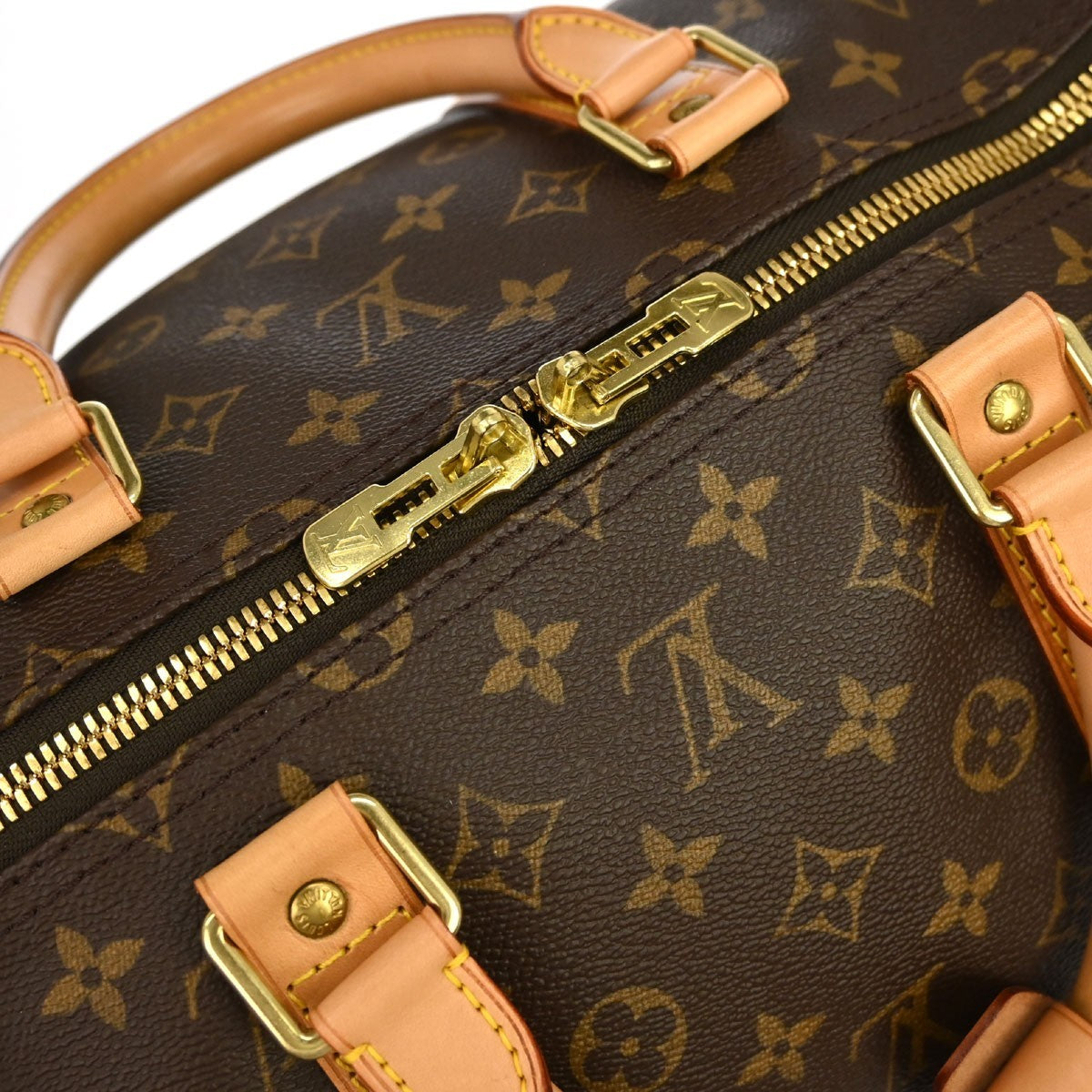 Louis Vuitton Keepall 55 Vintage Travel Bag in Brown Monogram Canvas