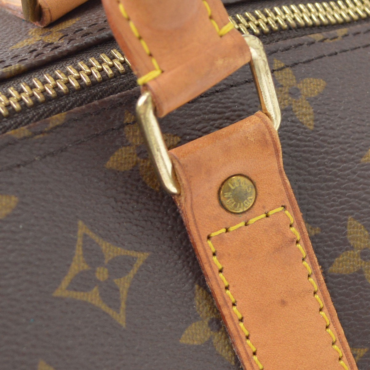 Louis Vuitton Keepall 60 Vintage Travel Bag in Brown Monogram Canvas