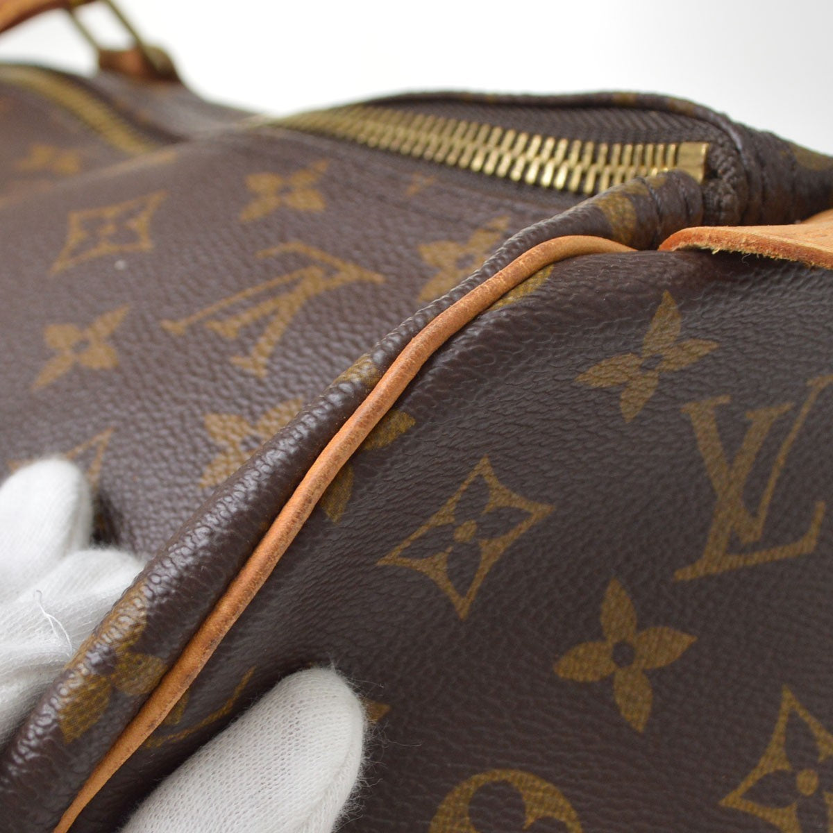 Louis Vuitton Keepall 60 Vintage Travel Bag in Brown Monogram Canvas