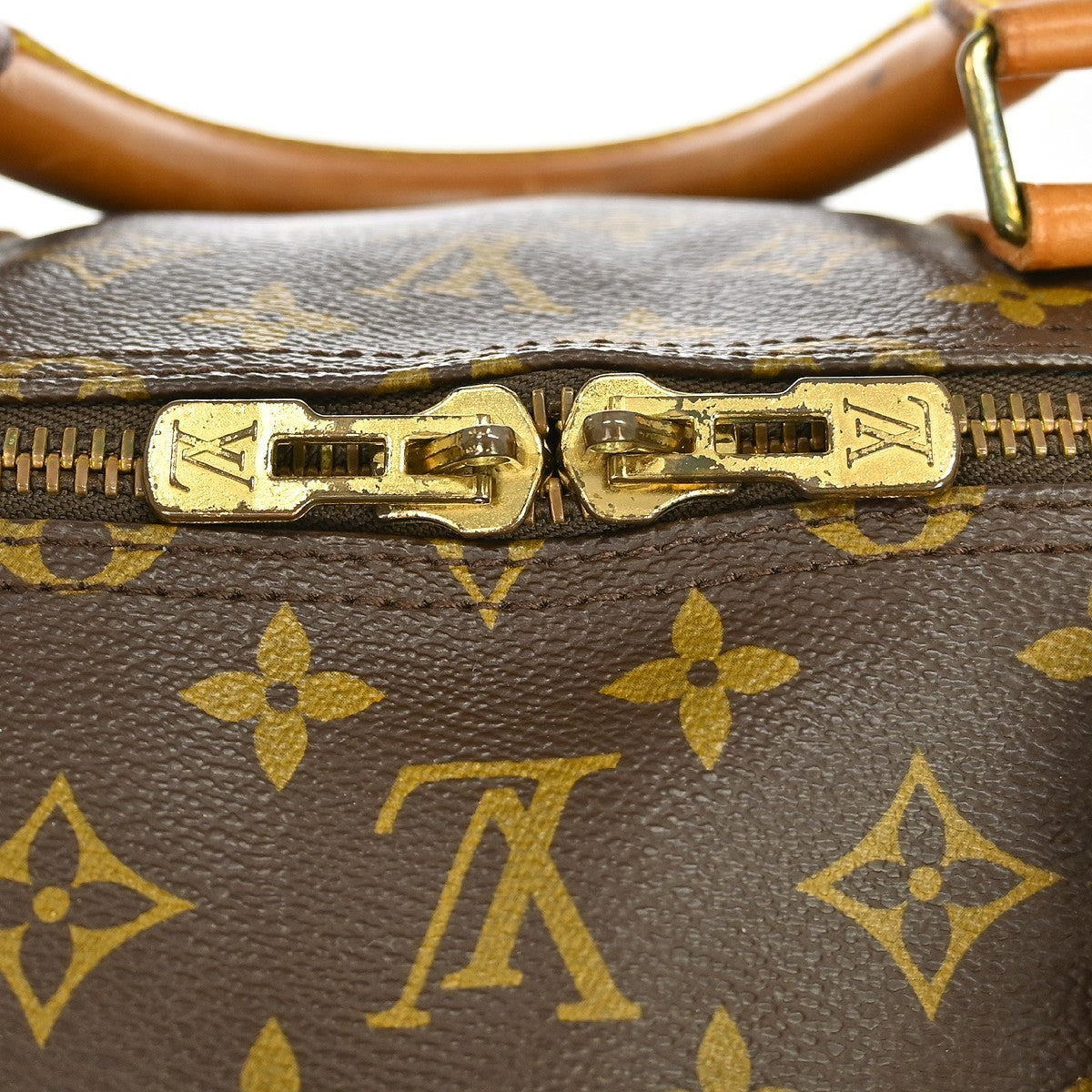 Louis Vuitton Keepall Bandoulière 60 Vintage Travel Bag in Brown Monogram Canvas
