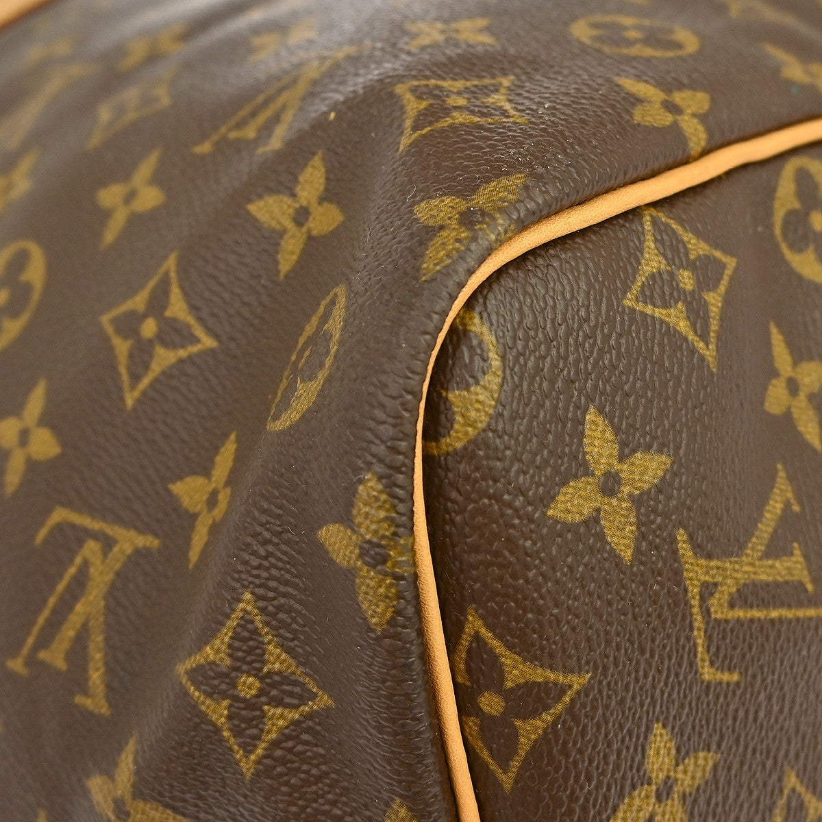 Louis Vuitton Keepall Bandoulière 60 Vintage Travel Bag in Brown Monogram Canvas