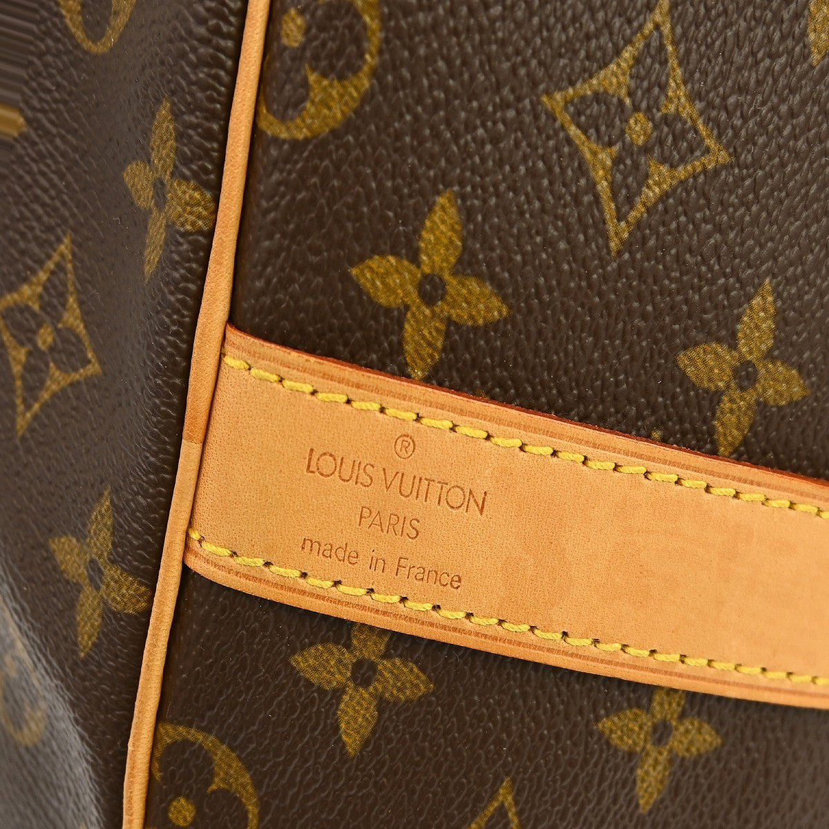 Louis Vuitton Keepall Bandoulière 60 Vintage Travel Bag in Brown Monogram Canvas