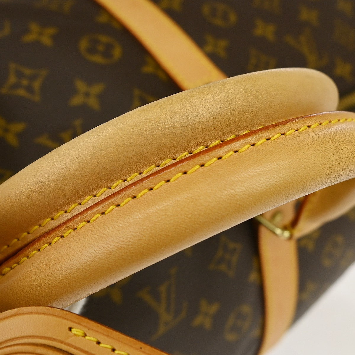 Louis Vuitton Keepall Bandoulière 60 Vintage Travel Bag in Brown Monogram Canvas