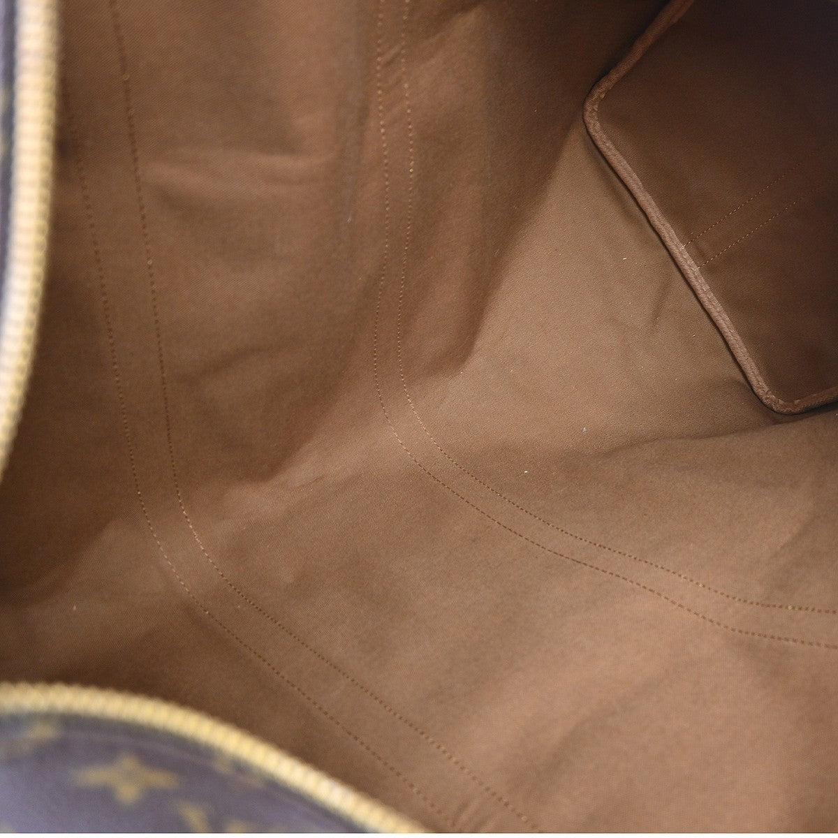Louis Vuitton Keepall Bandoulière 60 Vintage Travel Bag in Brown Monogram Canvas