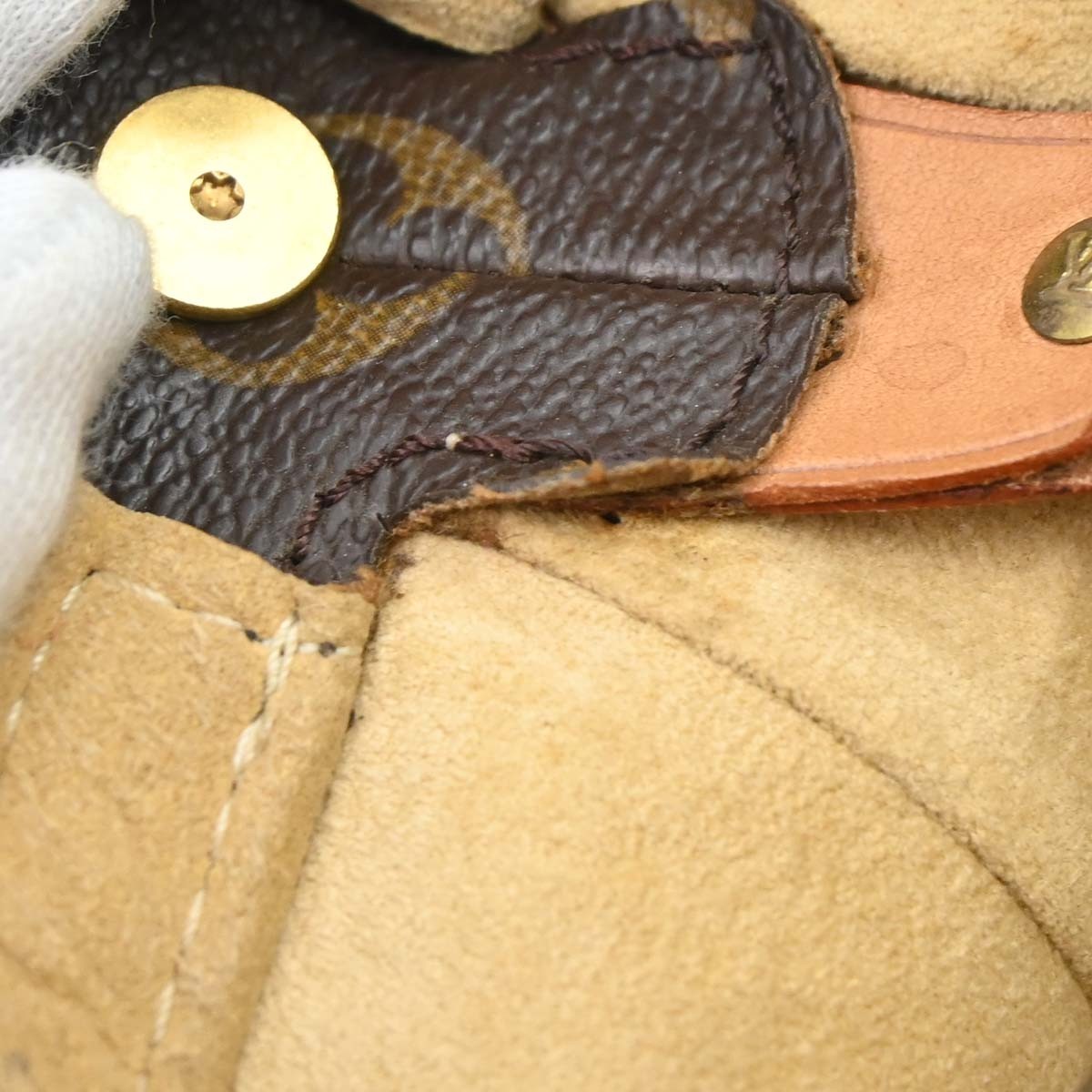 Louis Vuitton Looping GM Vintage Shoulder Bag in Brown Leather