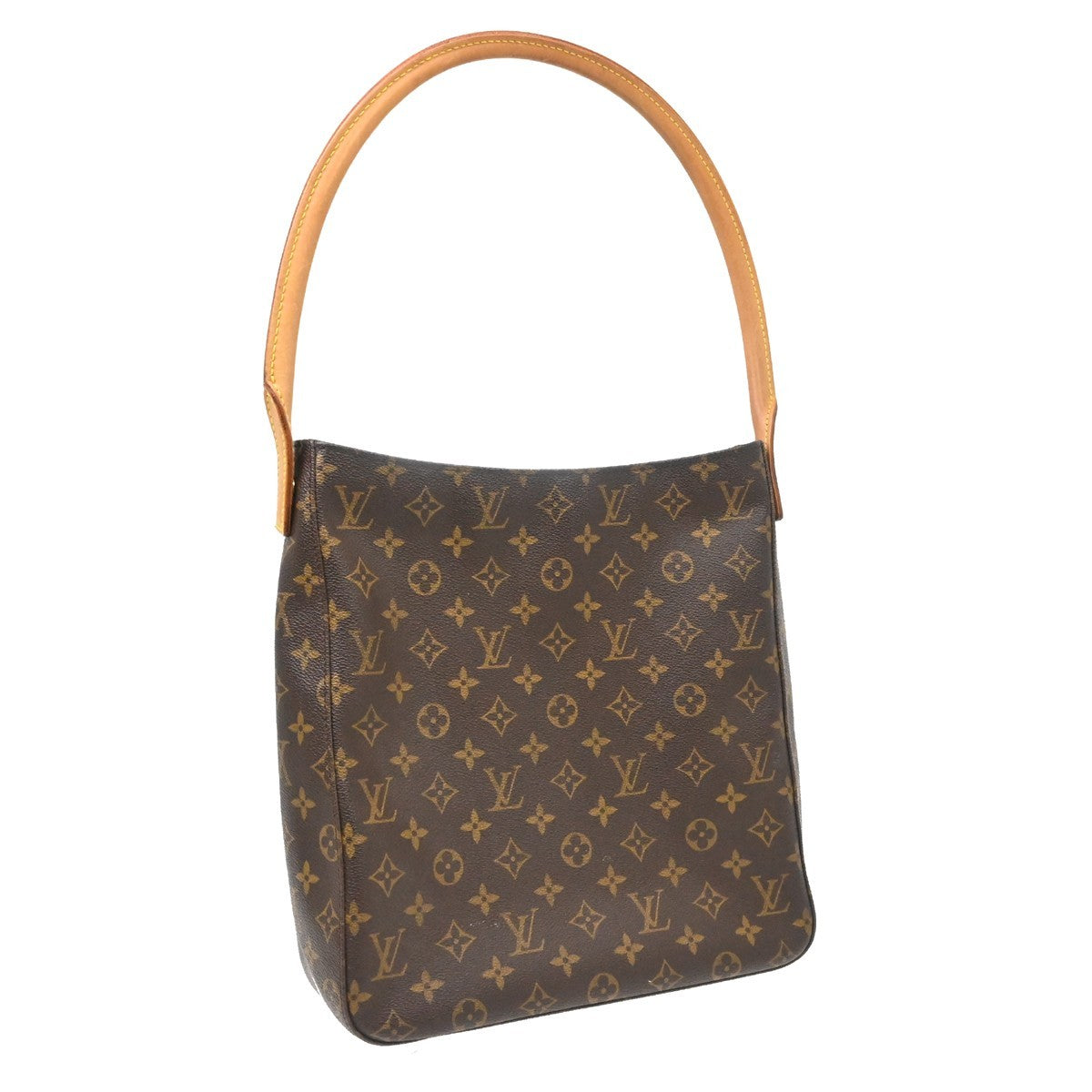 Louis Vuitton Looping GM Vintage Shoulder Bag in Brown Monogram Canvas