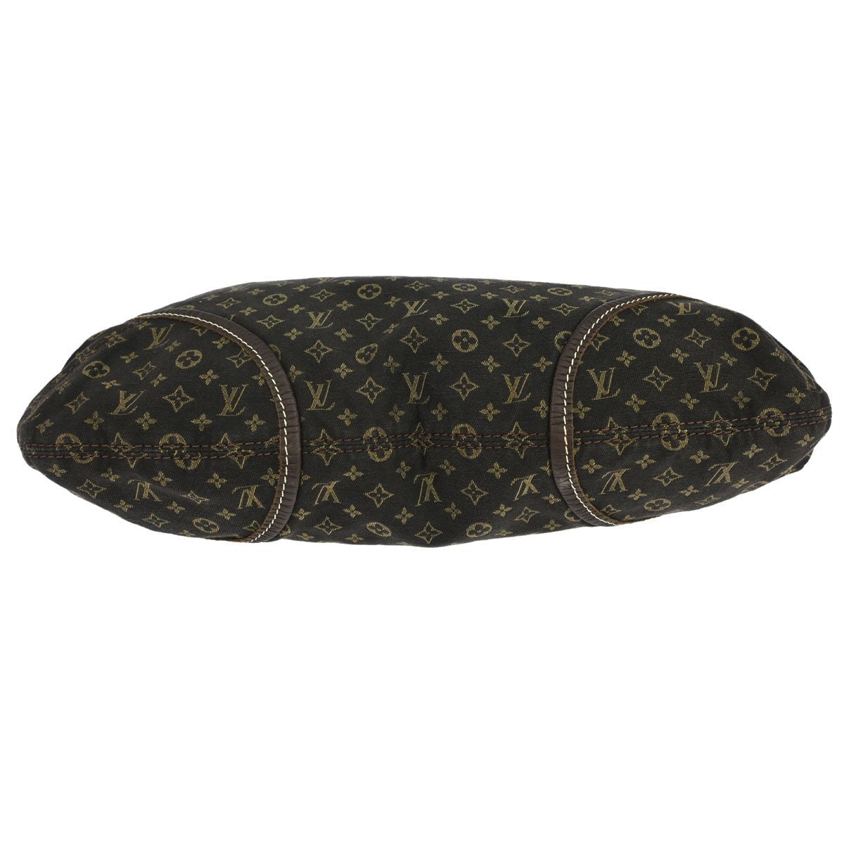 Louis Vuitton Manon MM Vintage Shoulder Bag in Brown Monogram Mini Lin Canvas