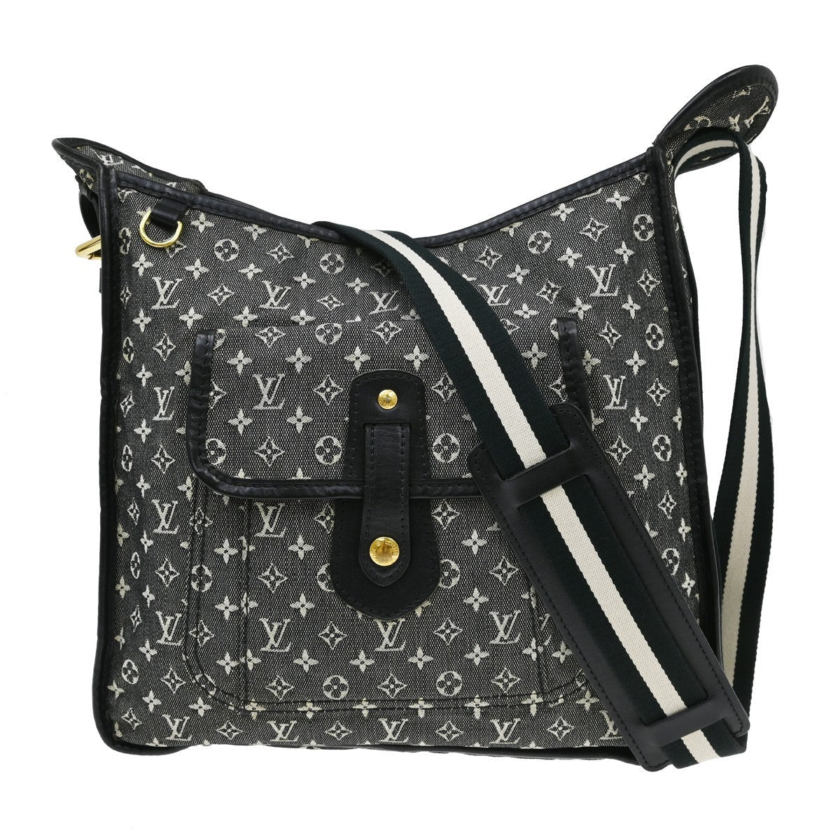 Louis Vuitton Marie Kate Vintage Shoulder Bag in Navy Monogram Mini Canvas
