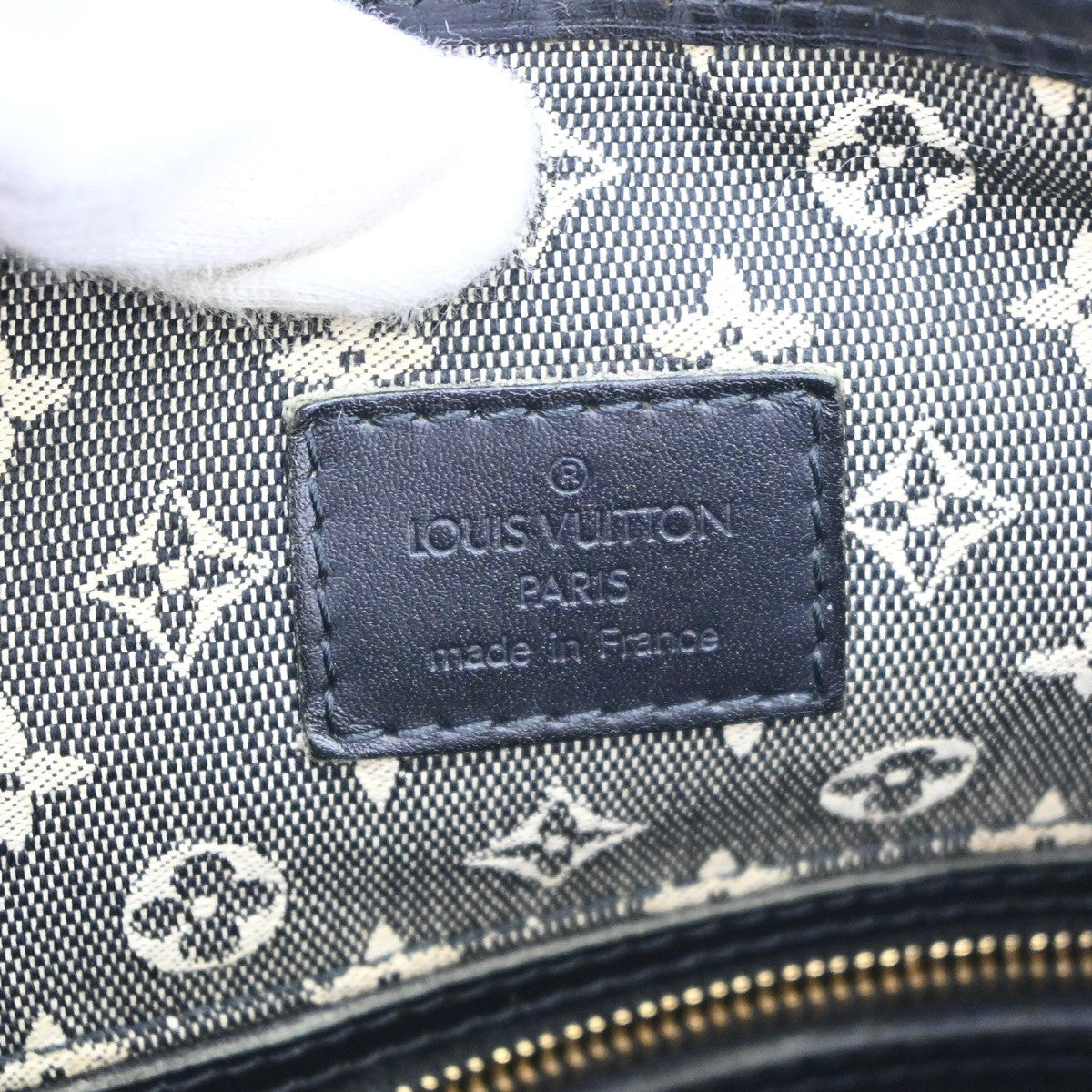 Louis Vuitton Marie Kate Vintage Shoulder Bag in Navy Monogram Mini Canvas
