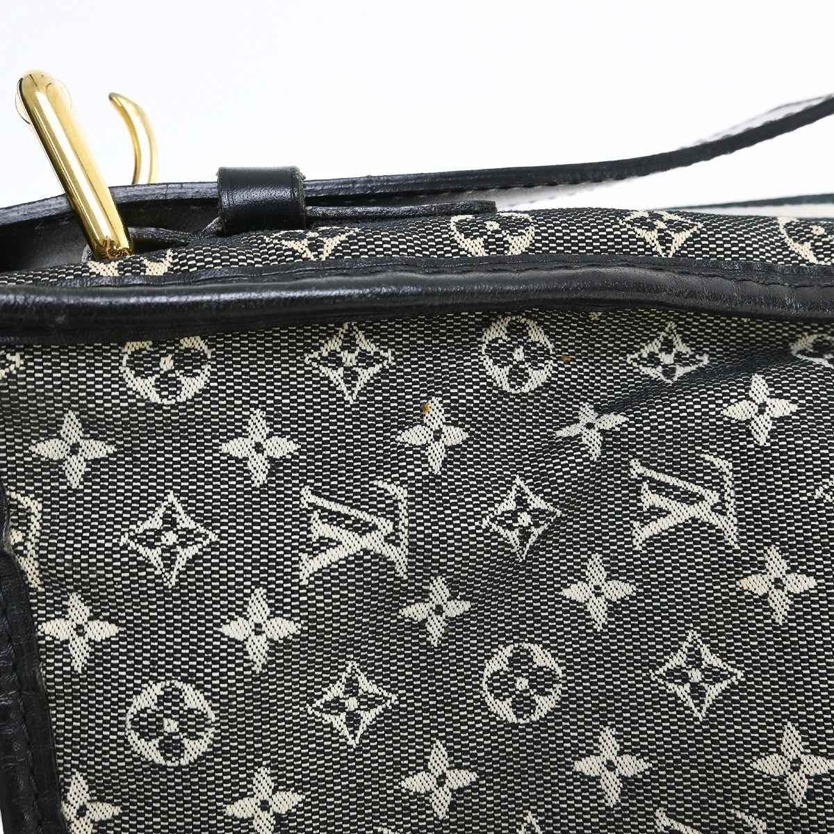 Louis Vuitton Marie Kate Vintage Shoulder Bag in Navy Monogram Mini Canvas
