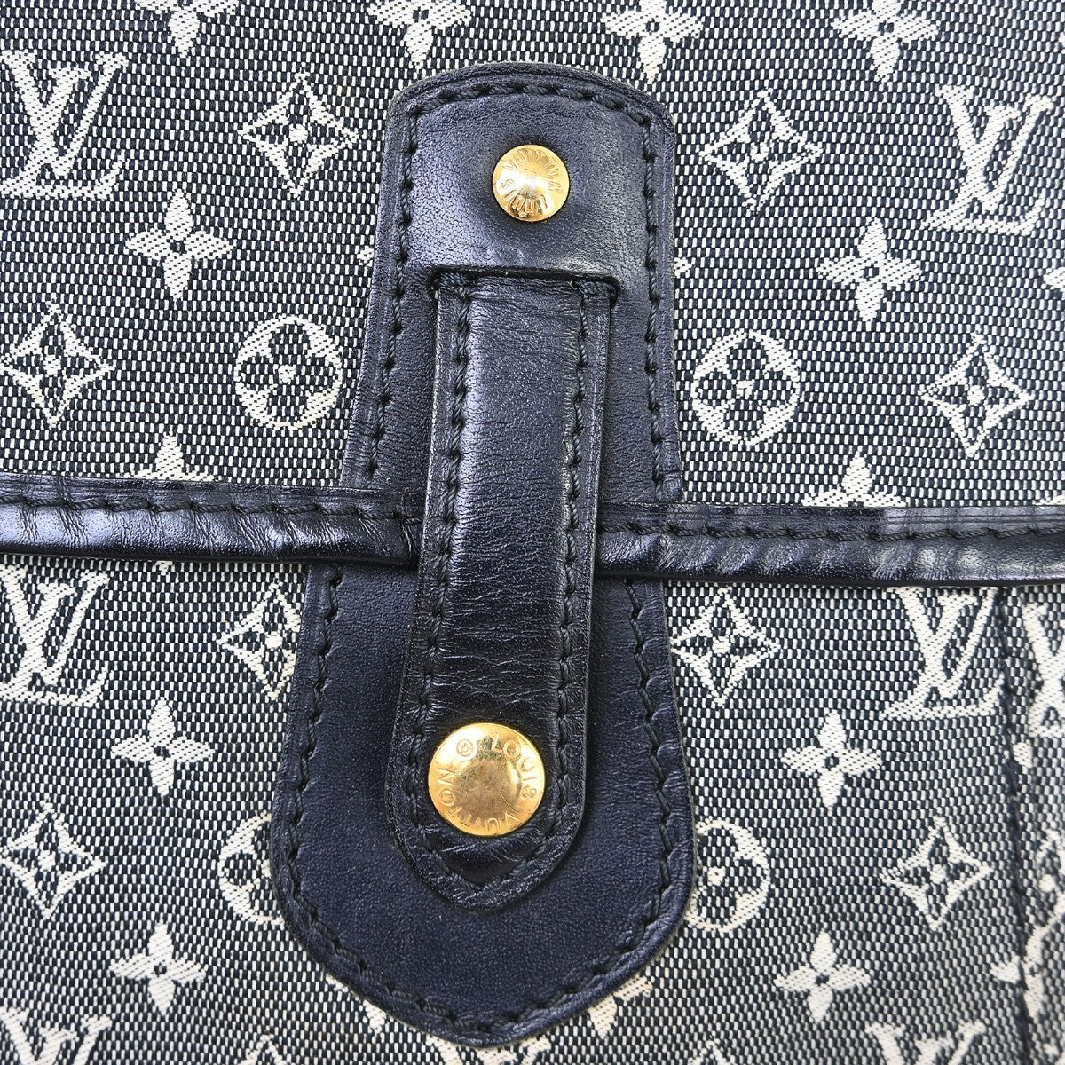 Louis Vuitton Marie Kate Vintage Shoulder Bag in Navy Monogram Mini Canvas