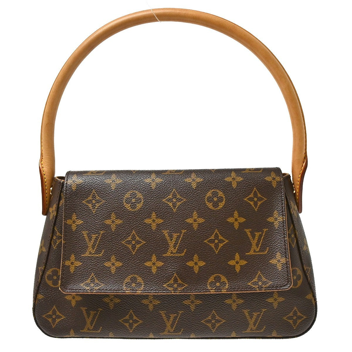Louis Vuitton Mini Looping Vintage Handbag in Brown Monogram Canvas