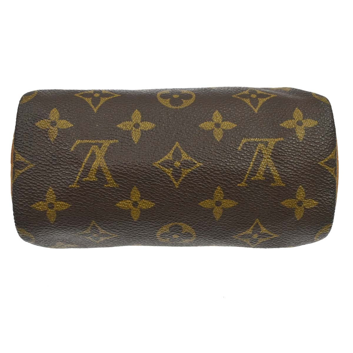 Louis Vuitton Mini Speedy Vintage Handbag in Brown Monogram Canvas