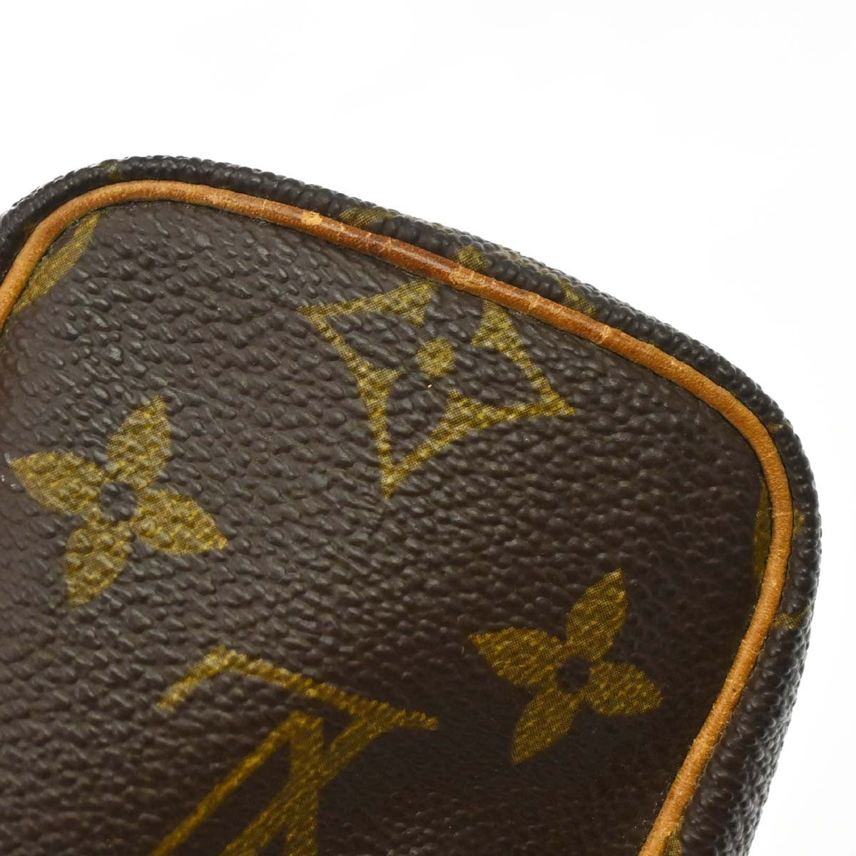 Louis Vuitton Mini Speedy Vintage Handbag in Brown Monogram Canvas