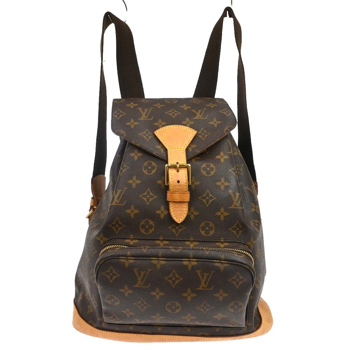 Louis Vuitton Montsouris GM Vintage Backpack in Brown Monogram Canvas