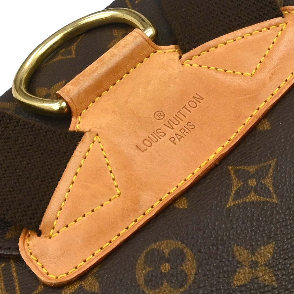 Louis Vuitton Montsouris GM Vintage Backpack in Brown Monogram Canvas
