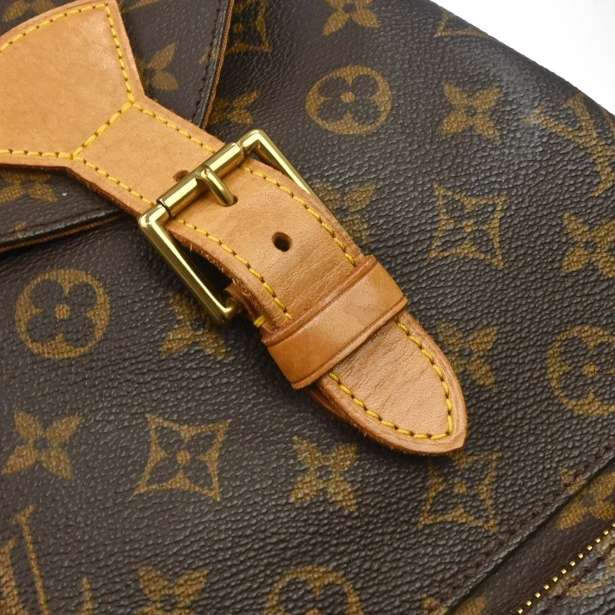 Louis Vuitton Montsouris GM Vintage Backpack in Brown Monogram Canvas