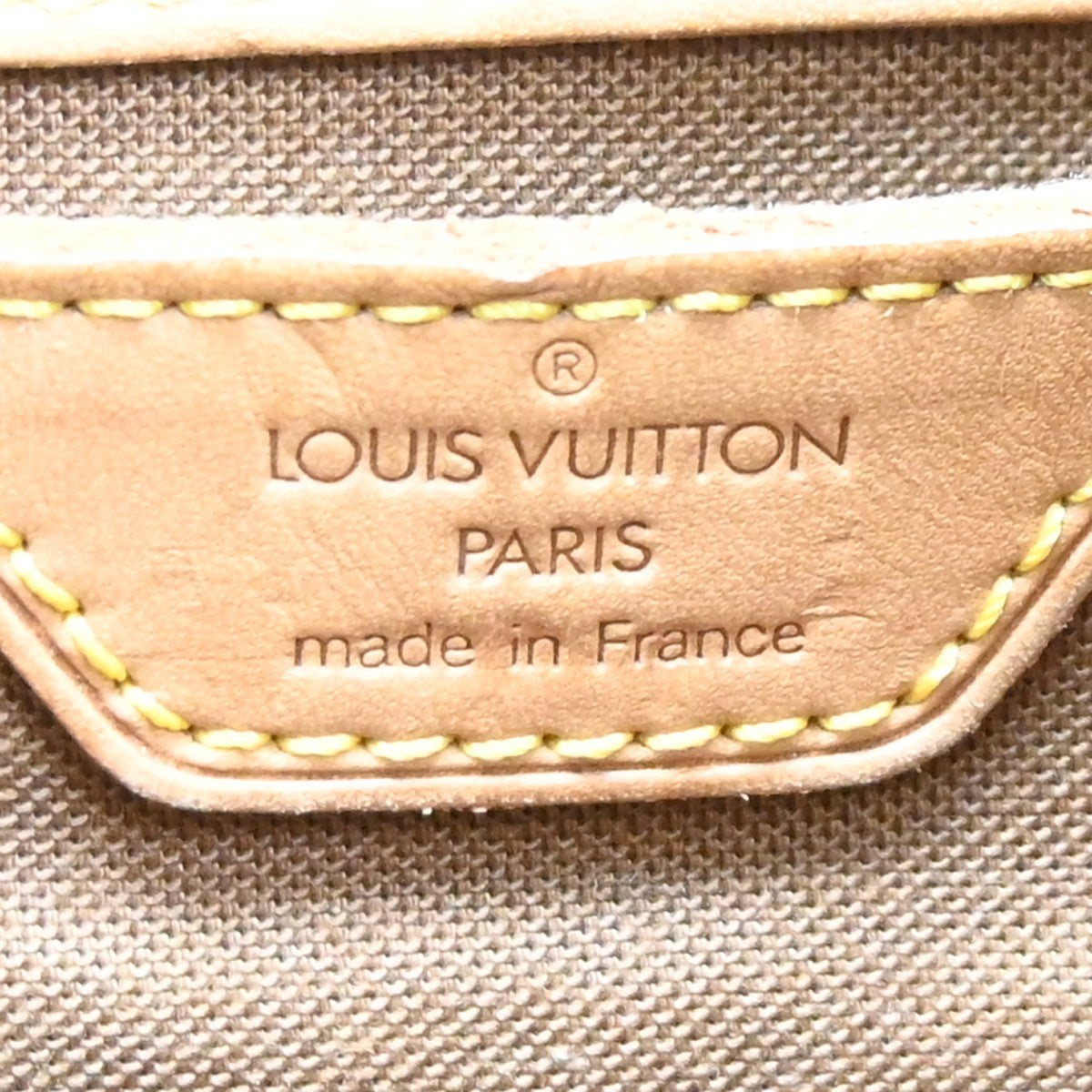 Louis Vuitton Montsouris GM Vintage Backpack in Brown Monogram Canvas