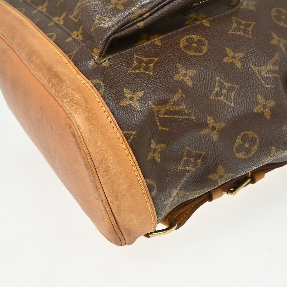 Louis Vuitton Montsouris GM Vintage Backpack in Brown Monogram Canvas