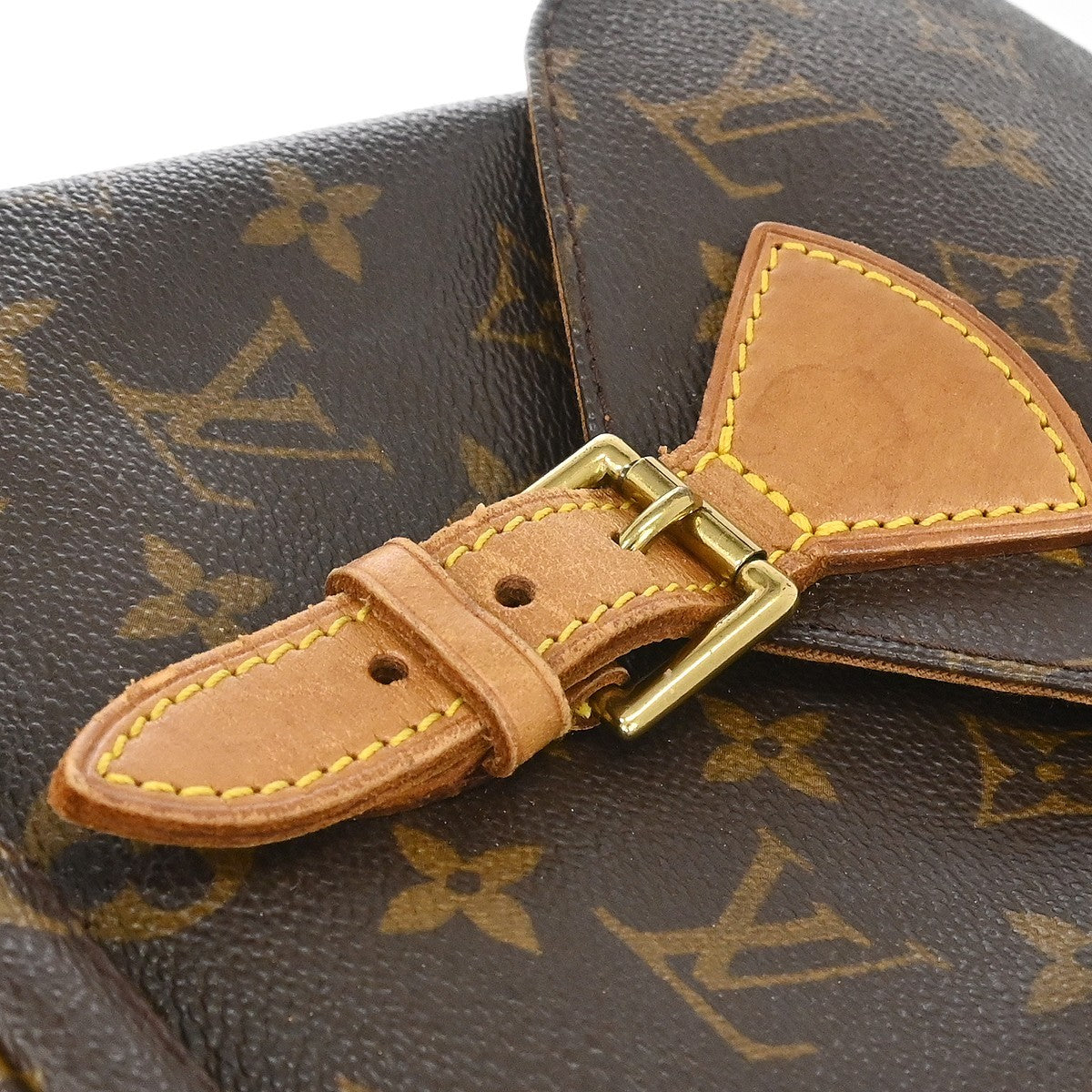 Louis Vuitton Montsouris MM Vintage Backpack in Brown Monogram Canvas