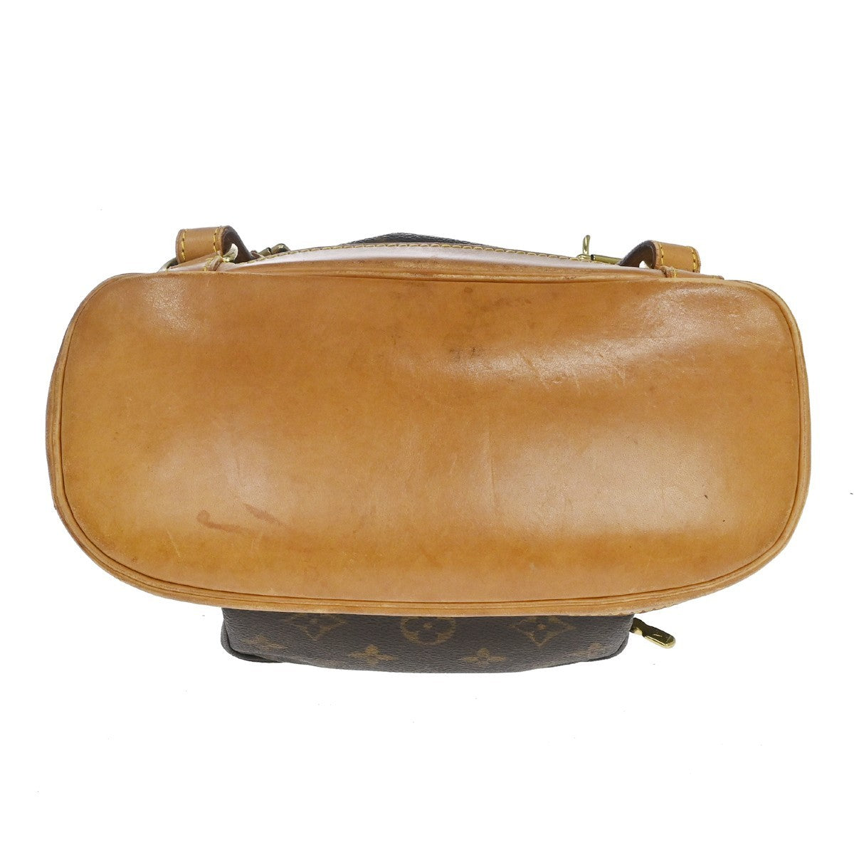 Louis Vuitton Montsouris MM Vintage Backpack in Brown Monogram Canvas