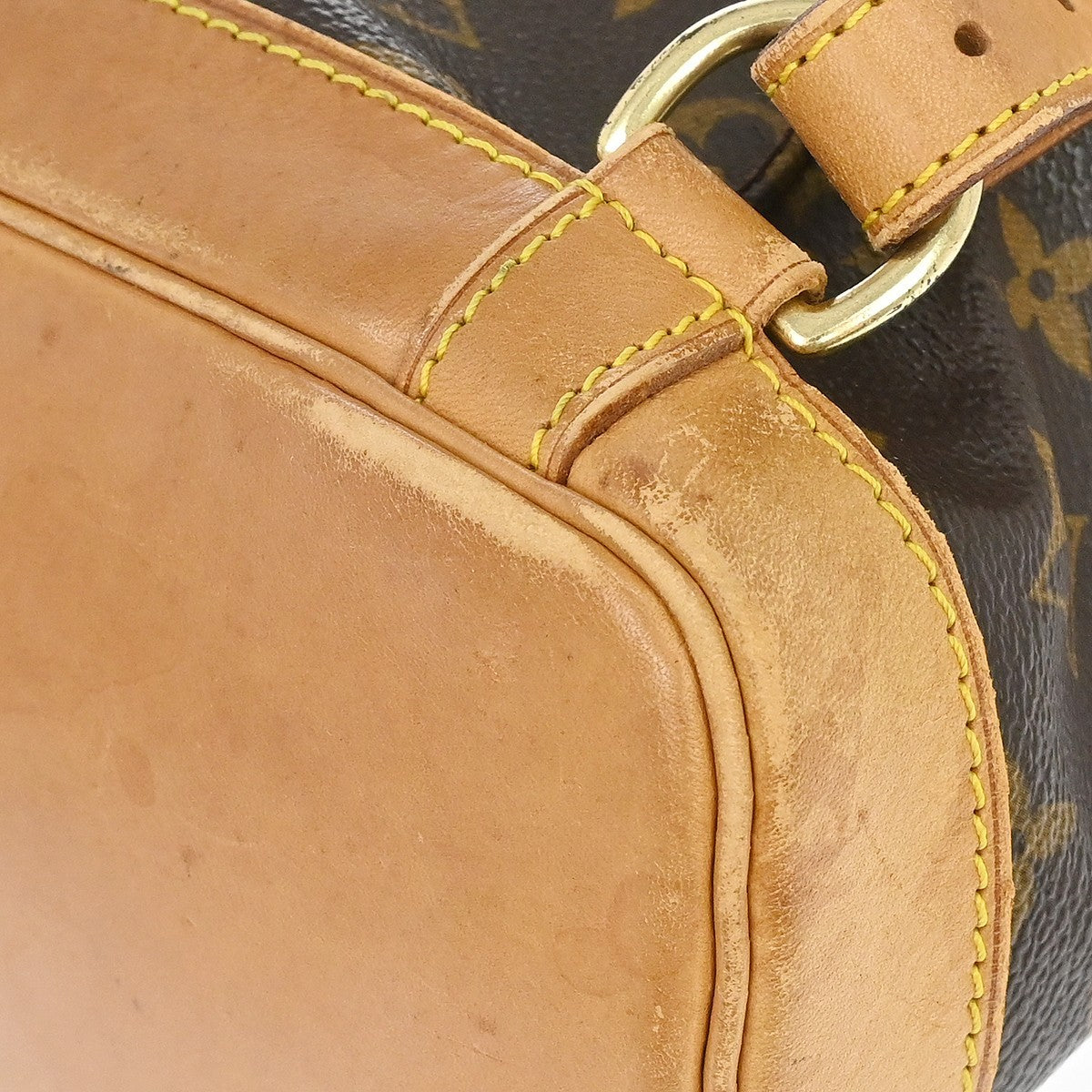 Louis Vuitton Montsouris MM Vintage Backpack in Brown Monogram Canvas