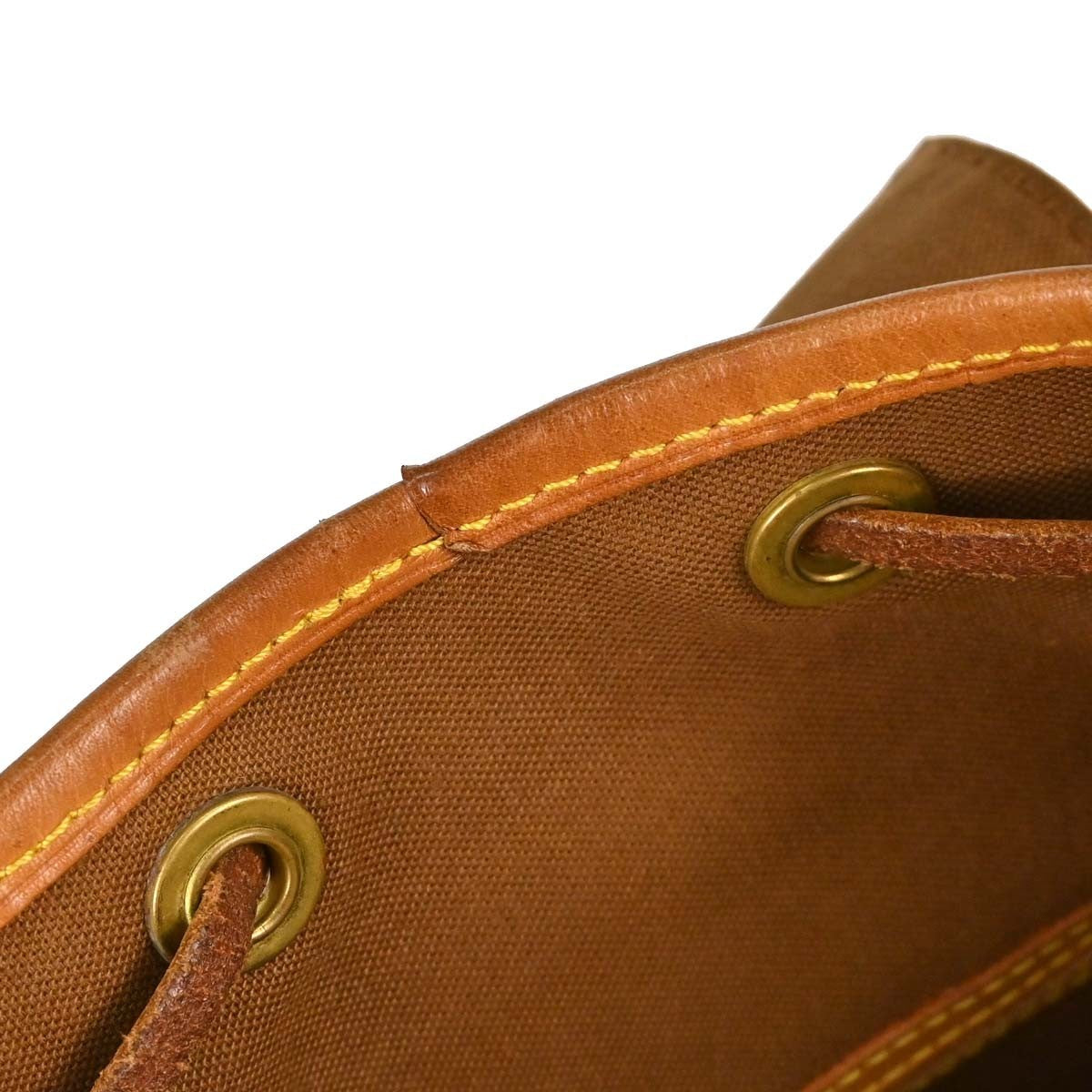 Louis Vuitton Montsouris MM Vintage Backpack in Brown Monogram Canvas