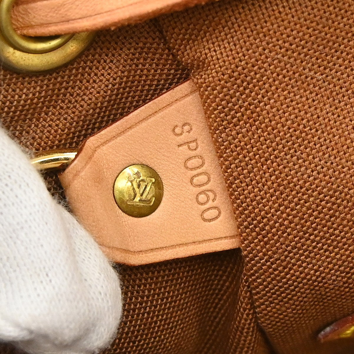 Louis Vuitton Montsouris MM Vintage Backpack in Brown Monogram Canvas