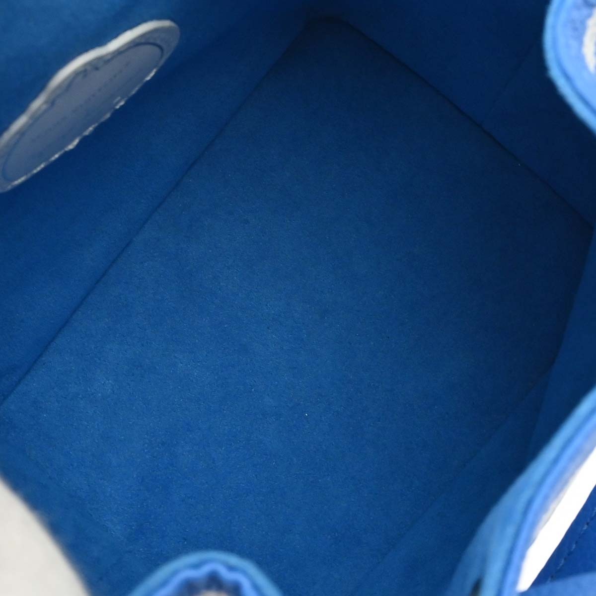 Louis Vuitton Nano Noé x Yayoi Kusama Vintage Bucket Bag in Blue Leather