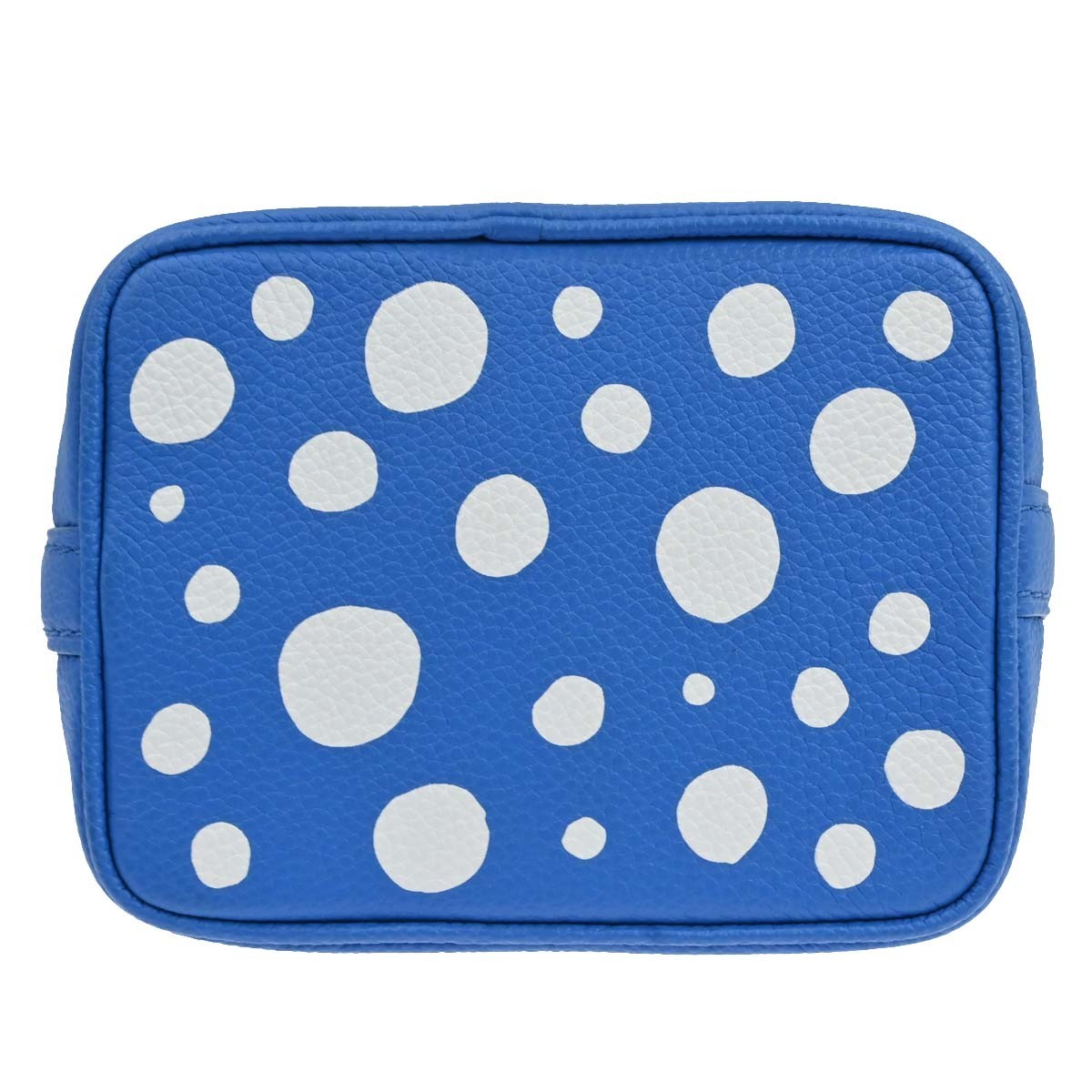 Louis Vuitton Nano Noé x Yayoi Kusama Vintage Bucket Bag in Blue Leather