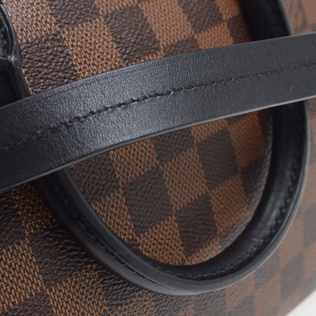 Louis Vuitton Odéon Tote PM Vintage Tote Bag in Brown Damier Ebène Canvas