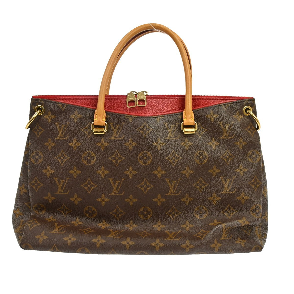 Louis Vuitton Pallas MM Vintage Handbag in Brown Monogram Canvas